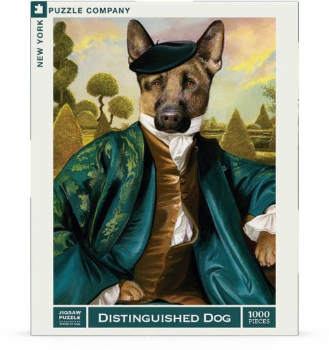 Distinguished Dog 1000 Piece Puzzle