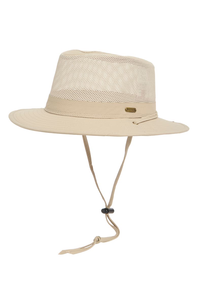 Scala UPF 50+ No Fly Zone<sup>™</sup> Nylon Safari Hat, Main, color,