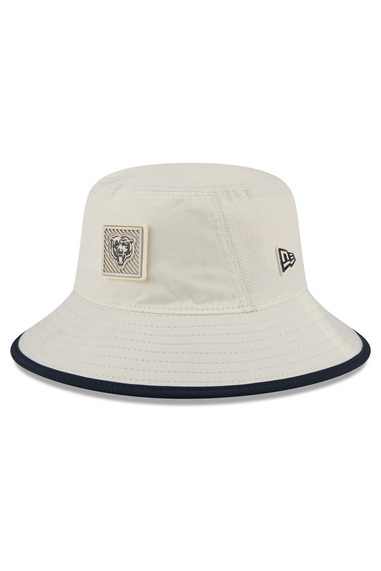 Men's New Era  Cream Chicago Bears 2026 NFL Training Camp Sport Bucket Hat, Main, color, Cream