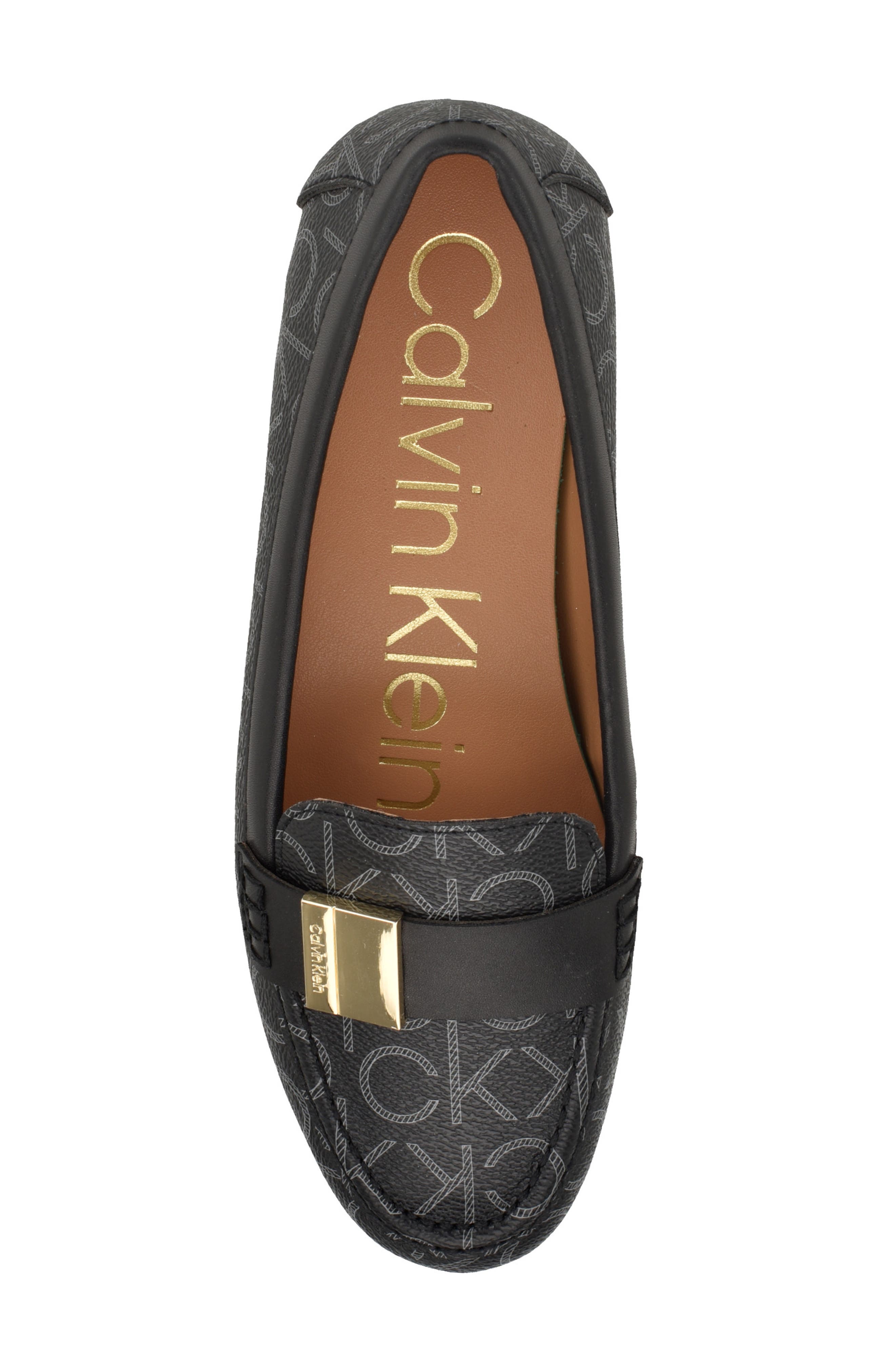 Lisa Loafer, Alternate, color, BLACK LOGO