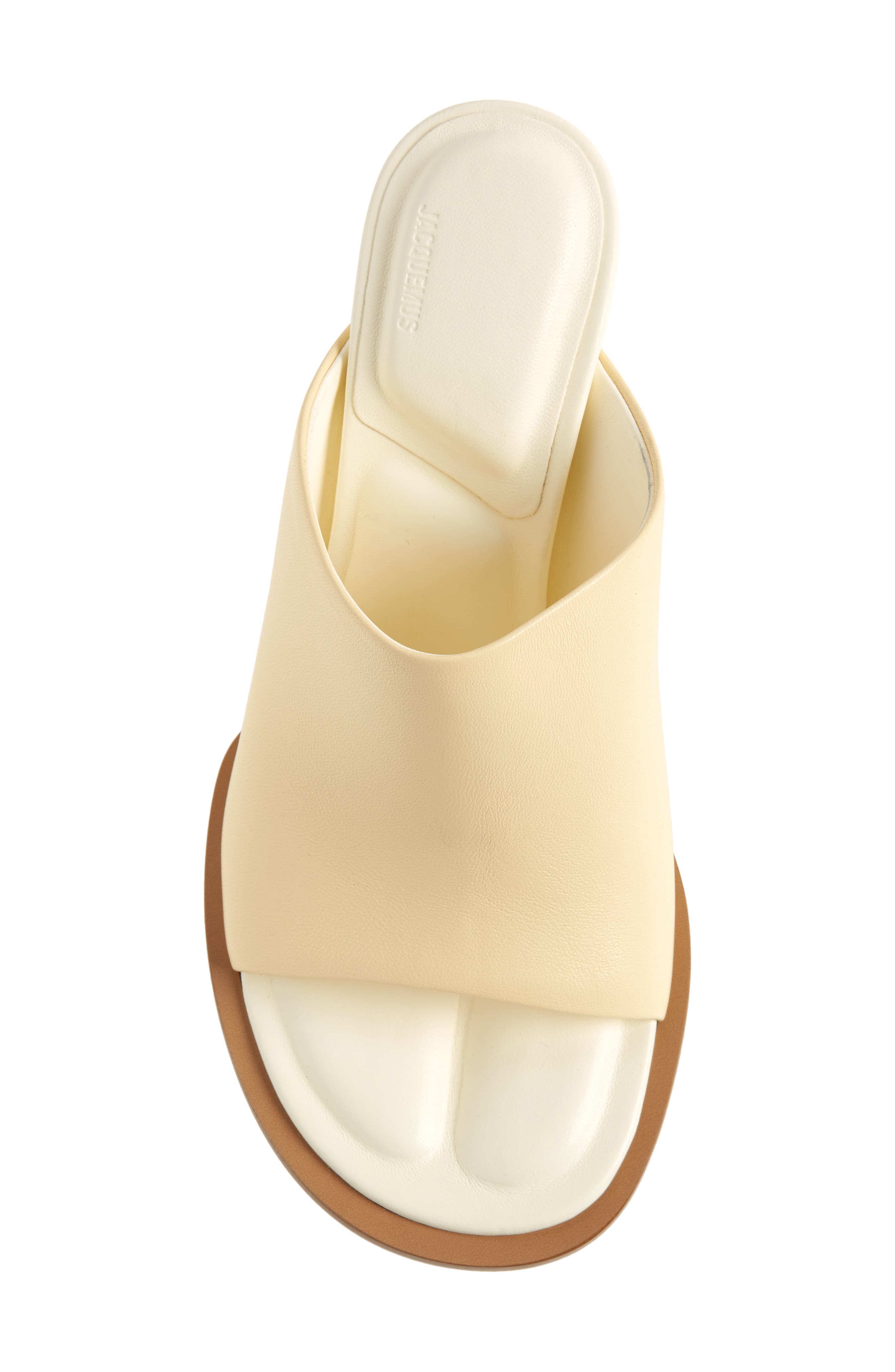 Jacquemus Mismatched Slide Sandal, Alternate, color, 