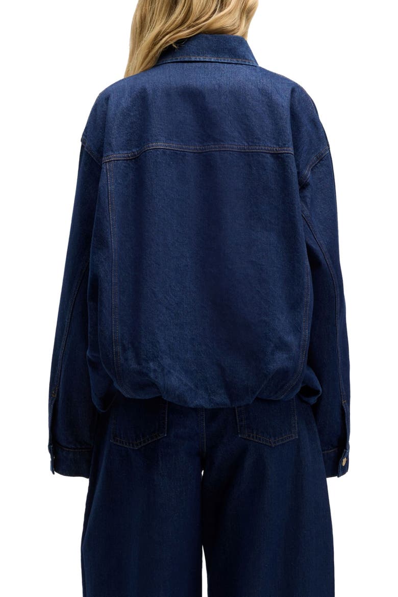 Oversize Denim Jacket, Alternate, color, INDIGO SOUL
