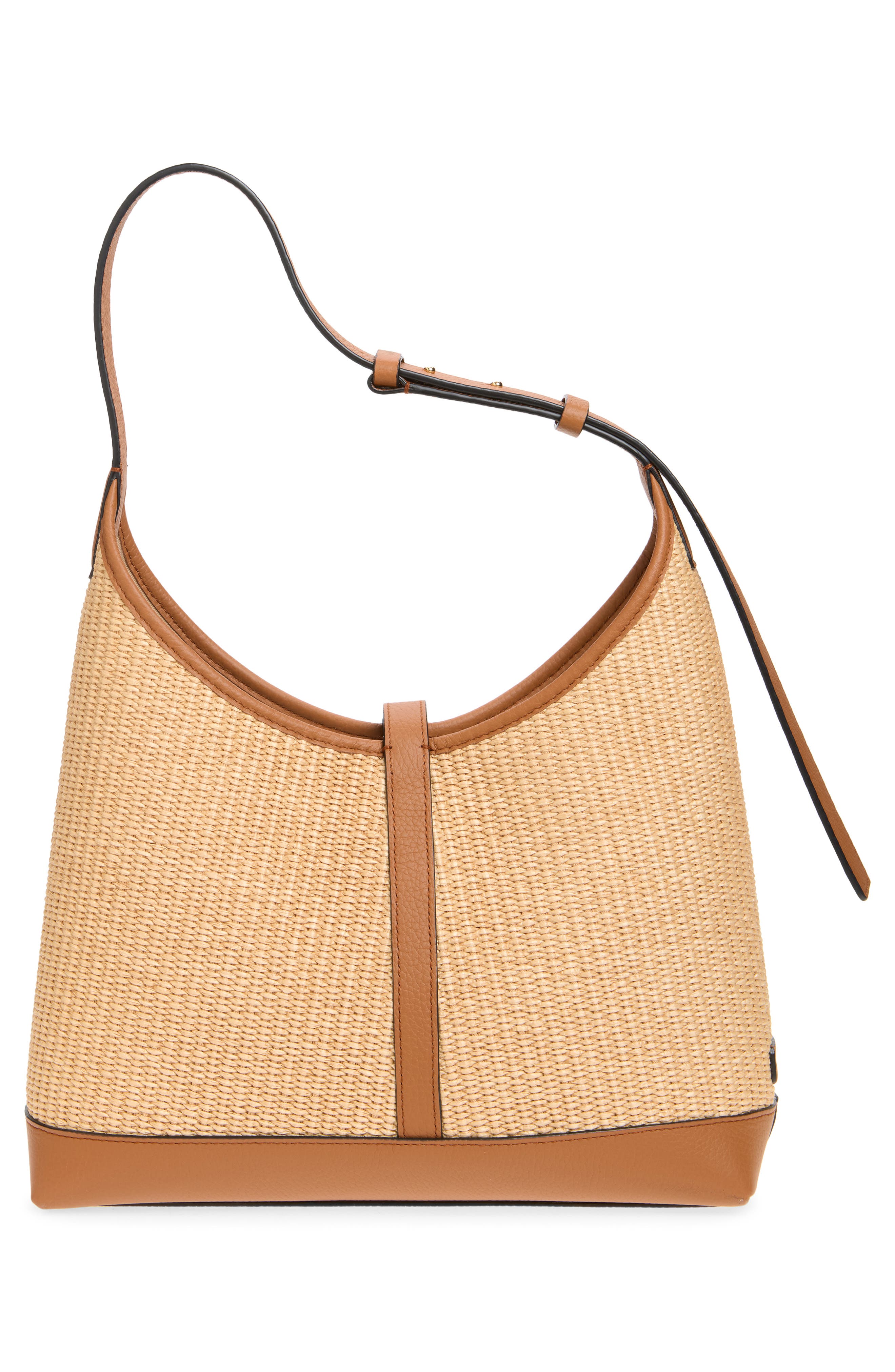 Kite Raffia Hobo Bag, Alternate, color, TAN/ NATURAL