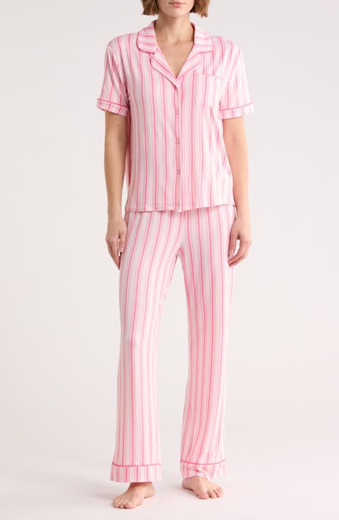 Notch Collar Pajamas