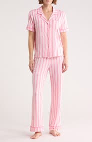 JACLYN Notch Collar Pajamas