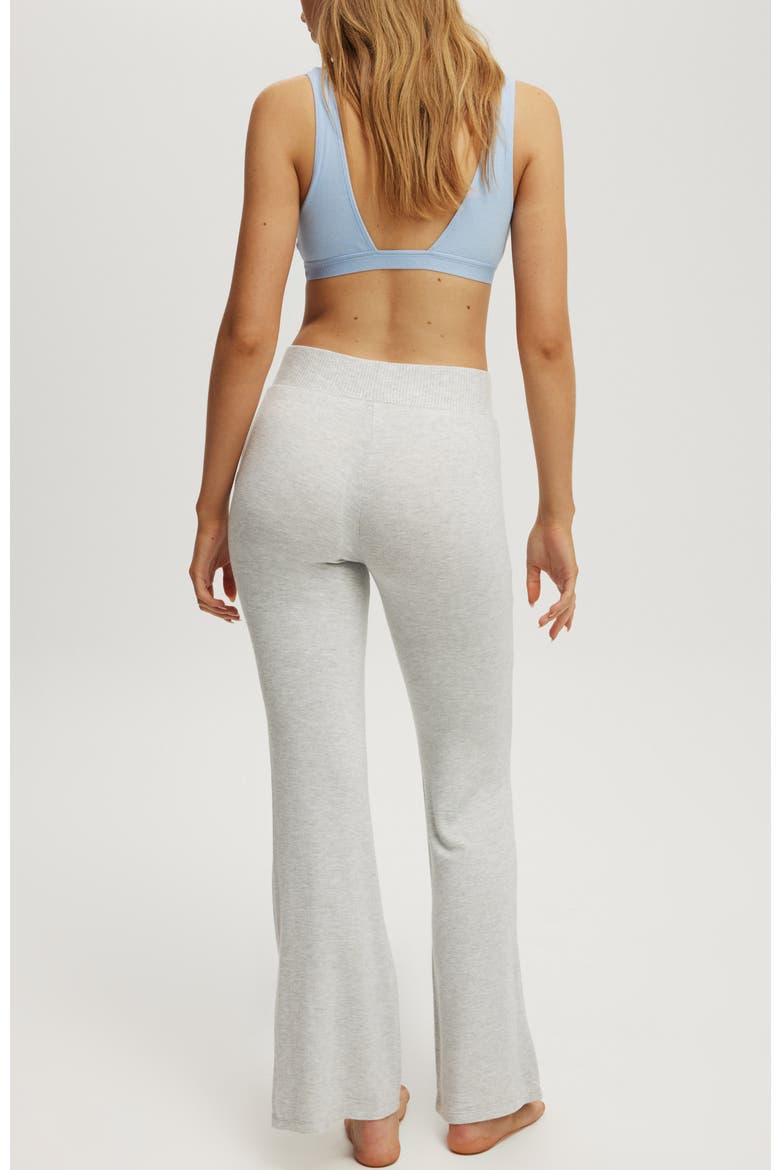 Women's Super Soft Relaxed Flare Pant, Alternate, color, Grey Marle
