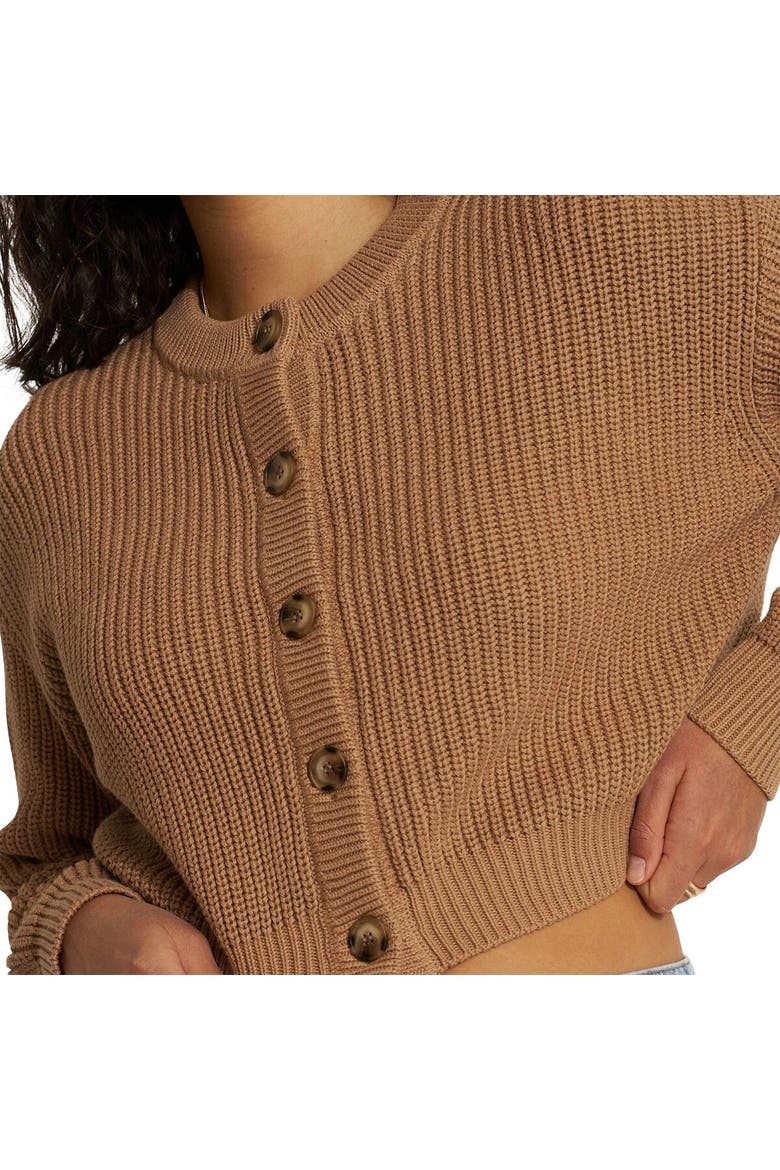The Crop Cardi - Women's, Alternate, color, Camel