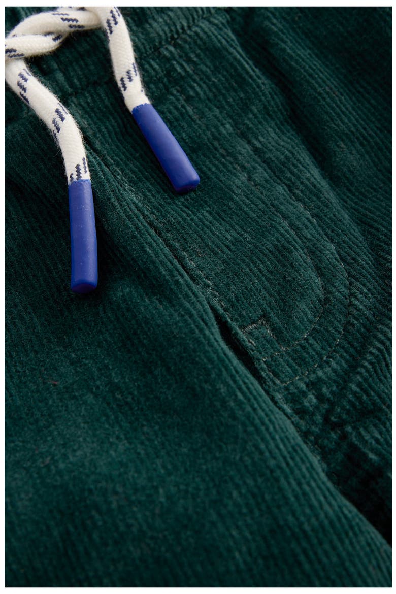Kids' Slim Pull-On Corduroy Trousers, Alternate, color, GREEN GABLES CORD