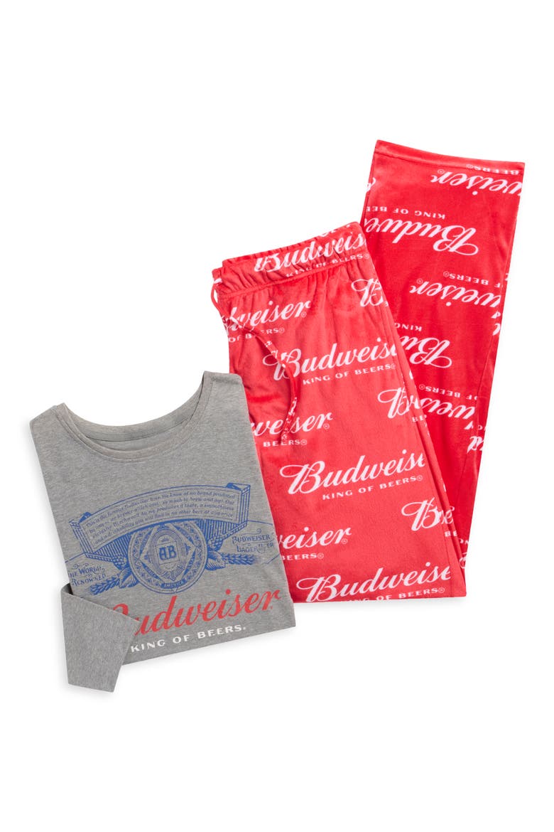 Pajama Gift Set, Alternate, color, RED