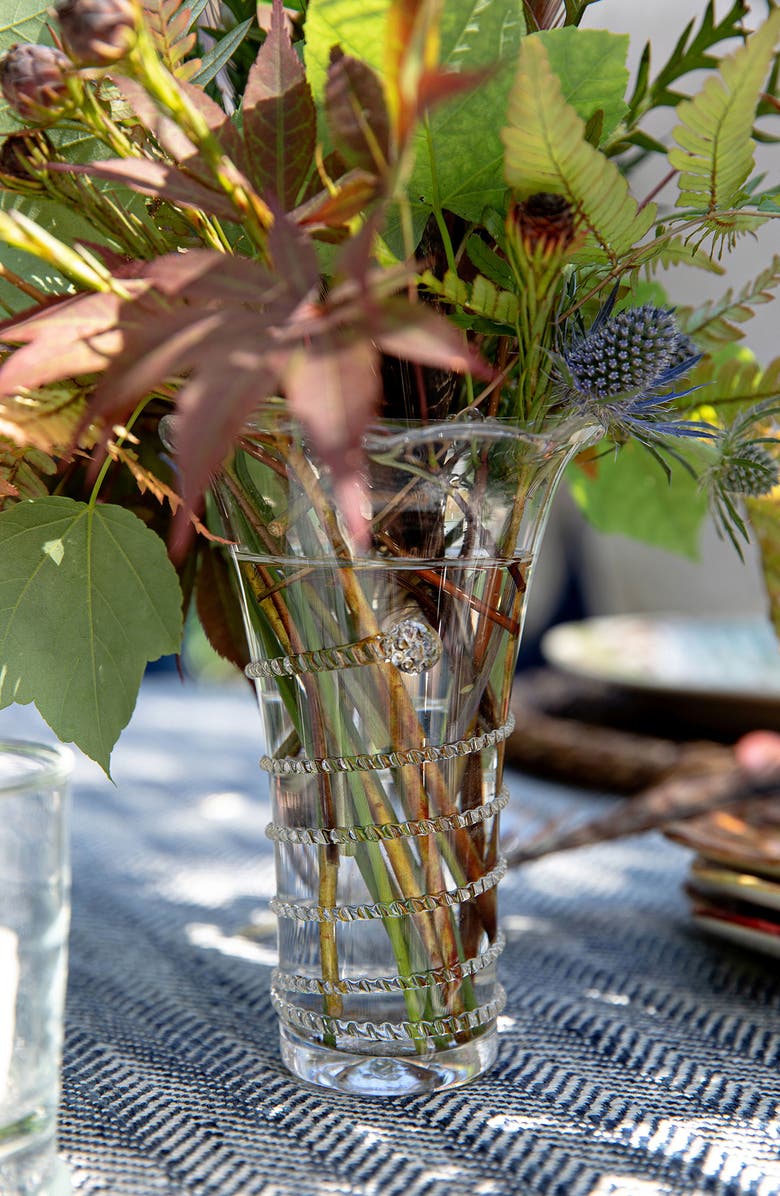 Juliska Amalia Flared Glass Vase, Alternate, color,