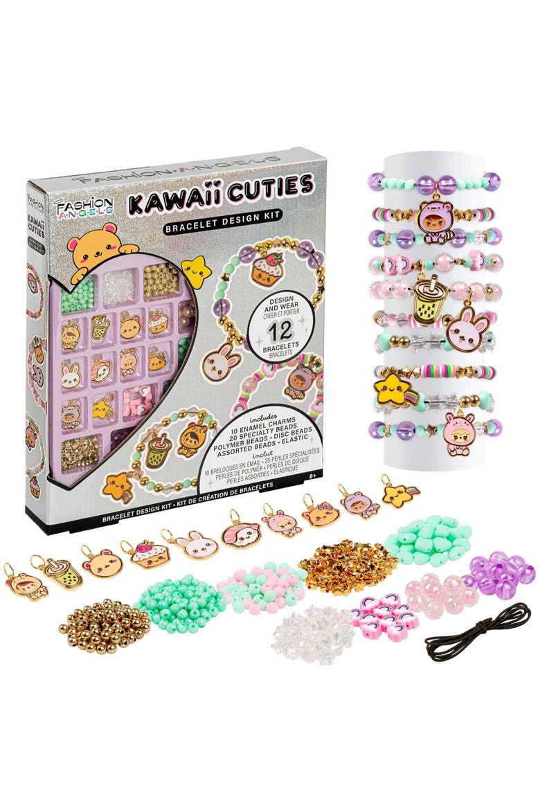 Bracelet Design Kit, Kawaii Cuties, DIY Elastic String Jewelry, Main, color, Multicolored