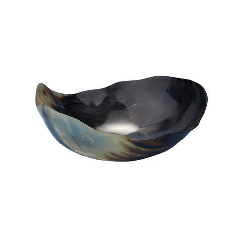 Horn Wavy Round Bowl