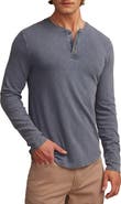 Lucky Brand Weekend Long Sleeve Slubbed Henley