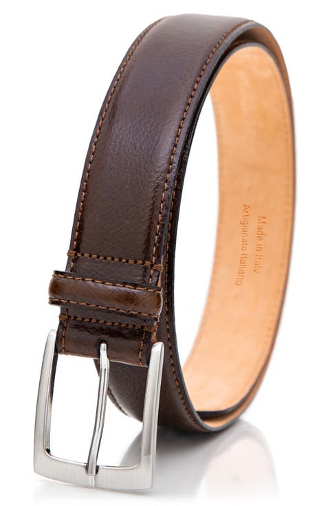 Pebble Leather Belt