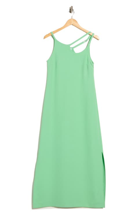 Asymmetric Cutout Maxi Dress