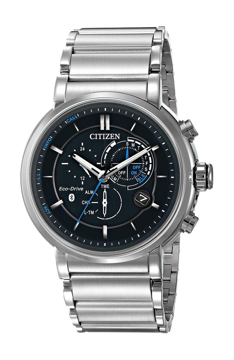 Citizen Men's Proximity Eco-Drive Analog Quartz Bracelet Watch, 46mm, Main, color, 