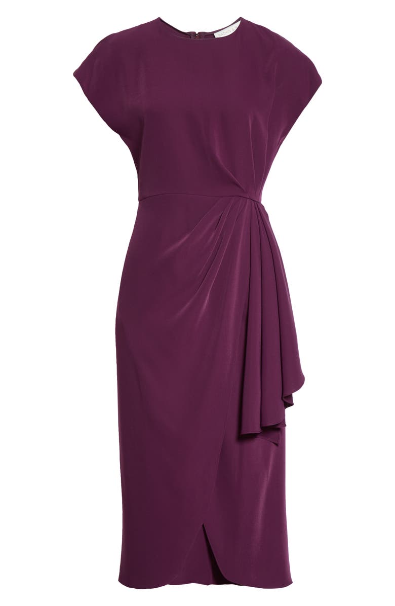 Sachin & Babi Stretch Crepe Midi Dress, Alternate, color, 