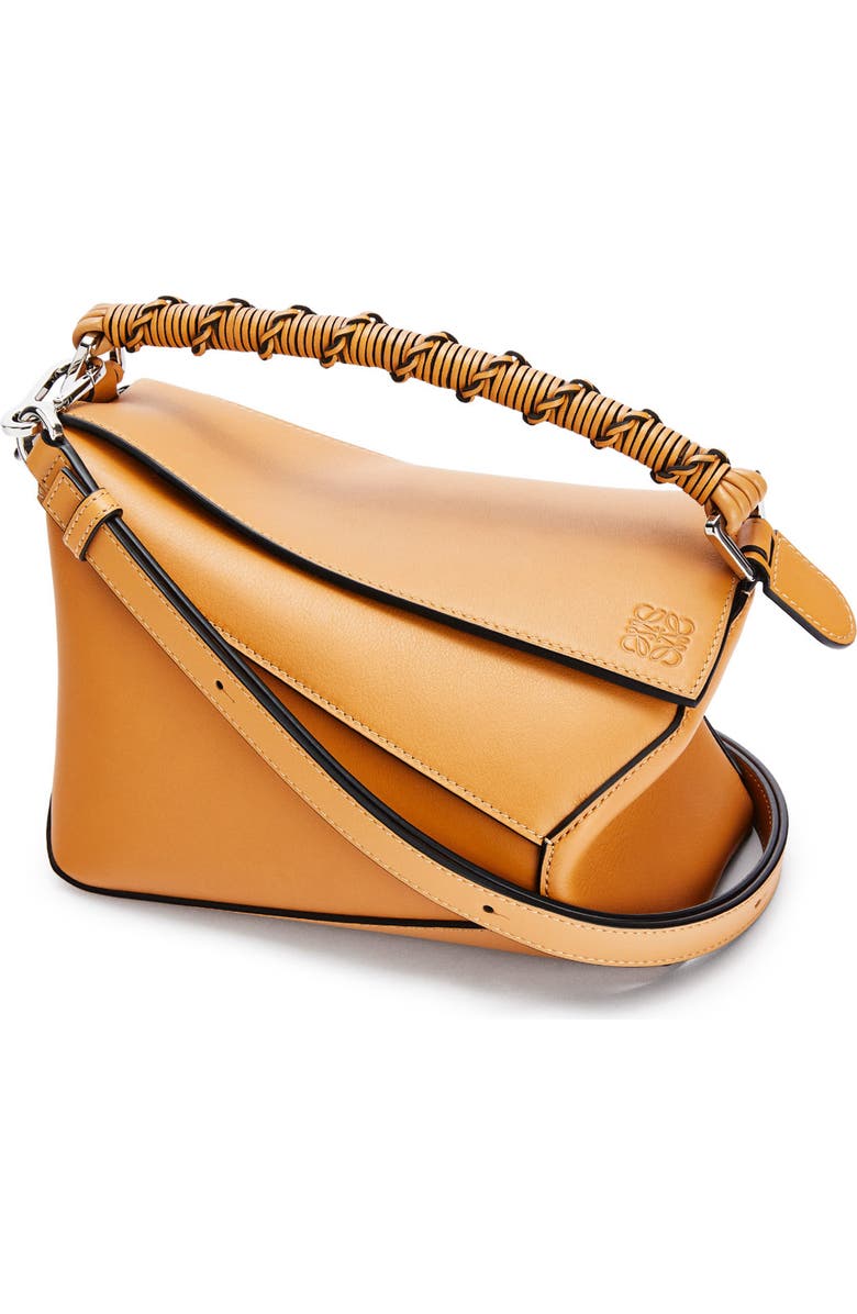 Loewe Small Puzzle Edge Leather Shoulder Bag, Alternate, color,