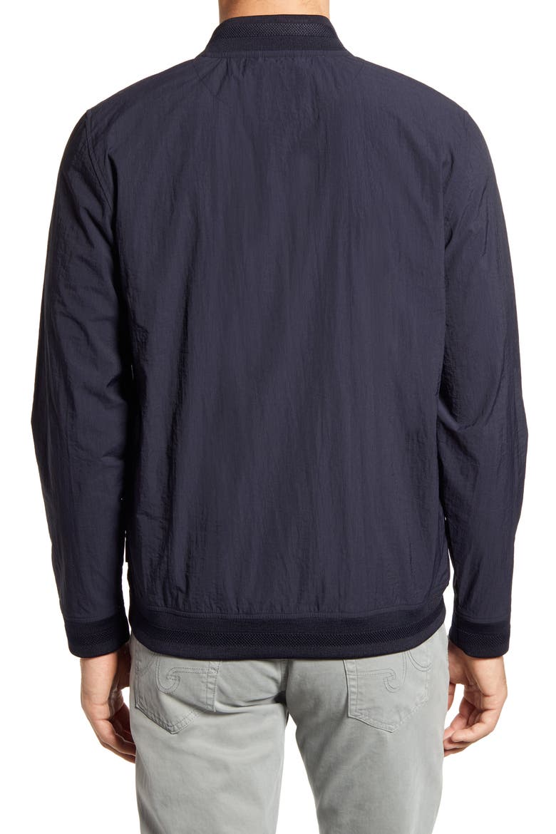 Inkiy Bomber Jacket, Alternate, color, NAVY