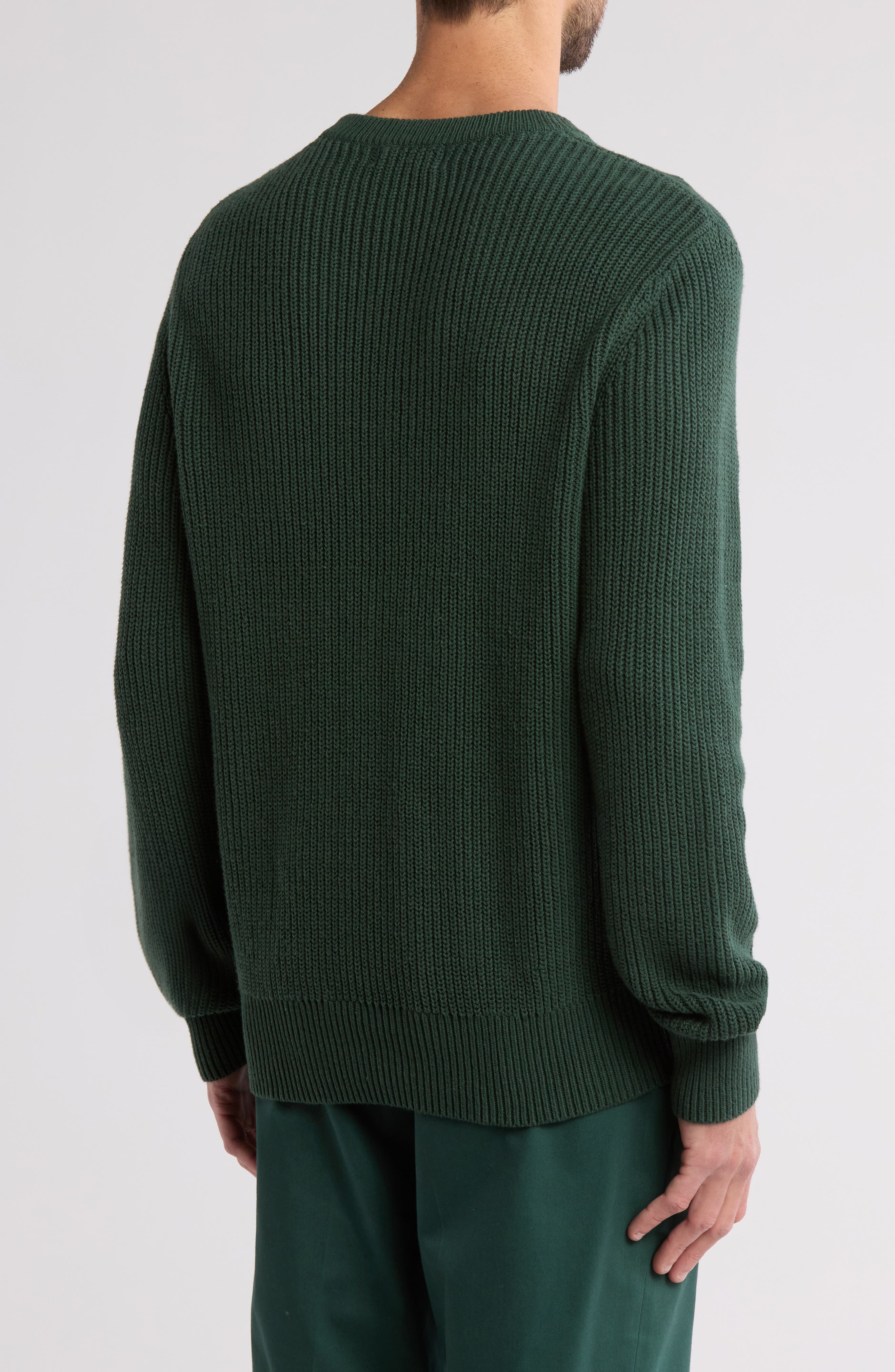 Museum of Peace & Quiet Signature Shaker Stitch Cotton Crewneck Sweater ...