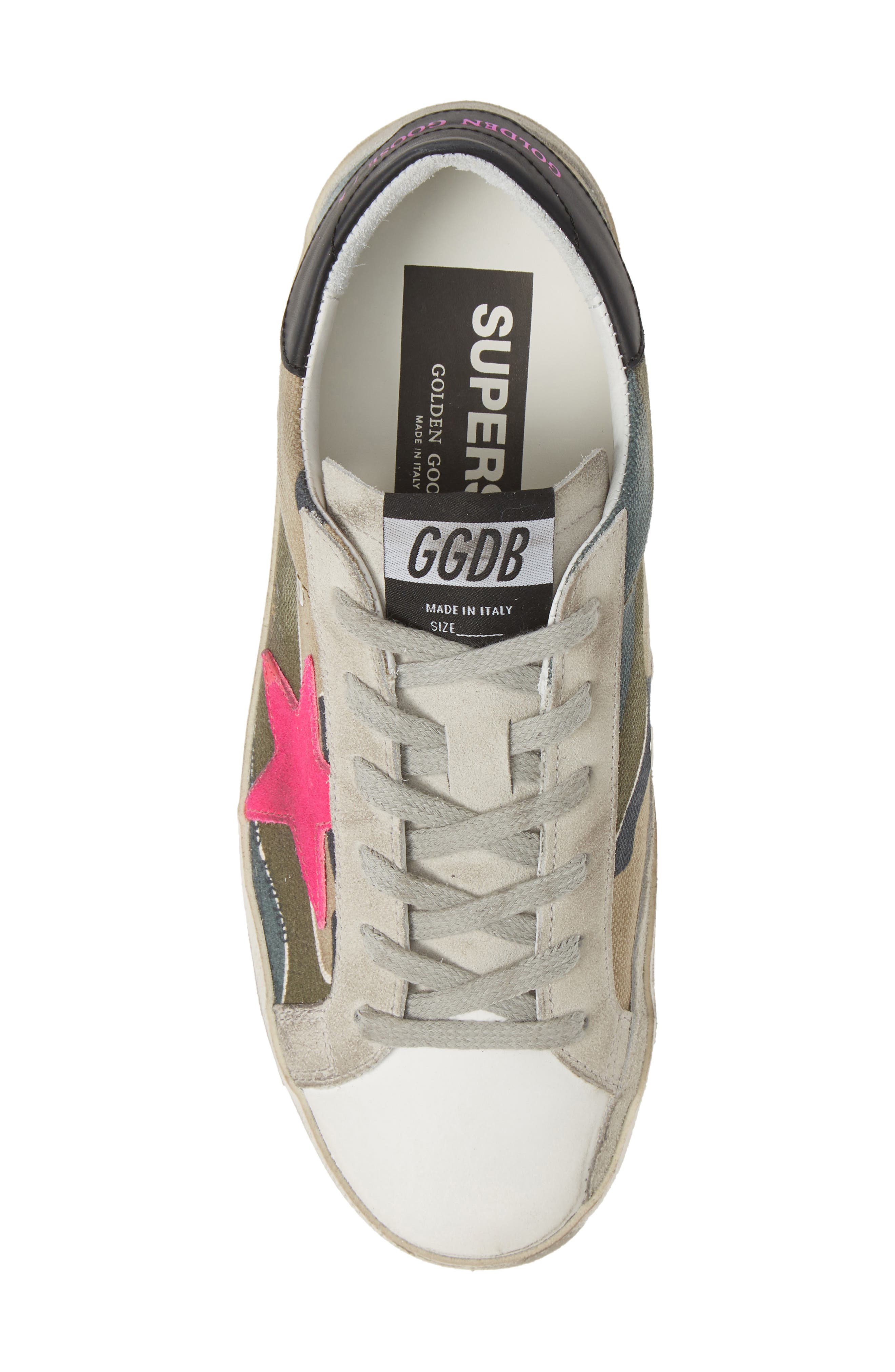 Golden Goose Superstar Low Top Sneaker, Alternate, color, 