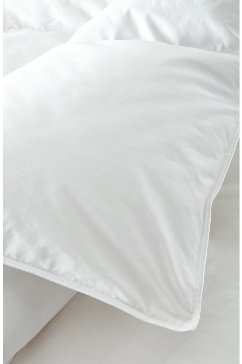 All Season Down Comforter, Alternate, color, WHITE