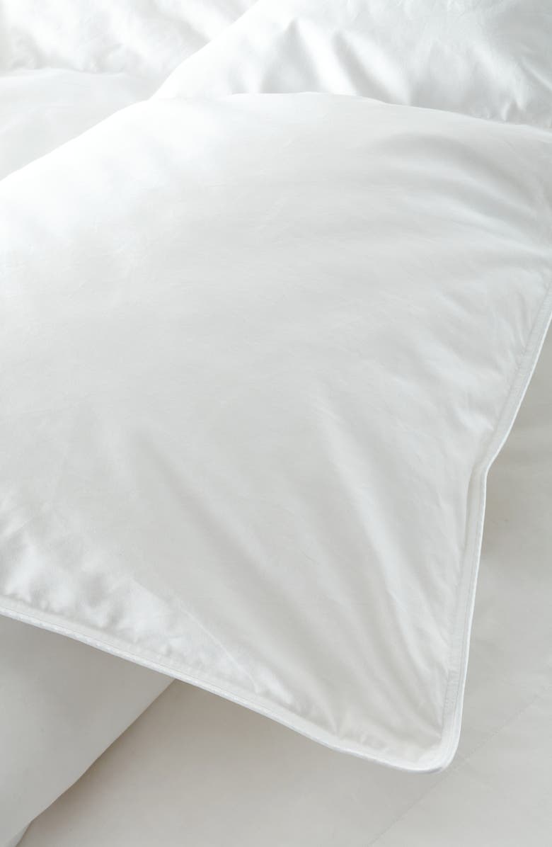 Nordstrom All Season Down Comforter, Alternate, color, White