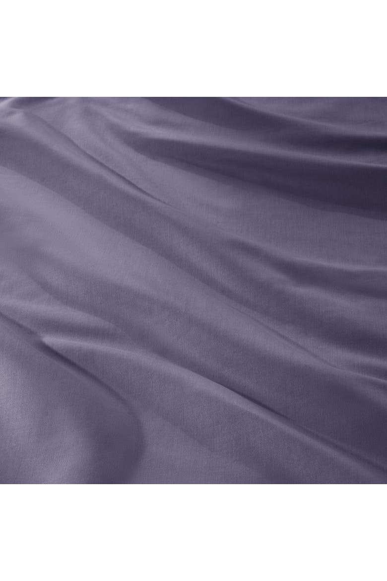 400 Thread Count Organic Cotton Sateen Fitted Sheet - Full XL, Alternate, color, Dusty Purple