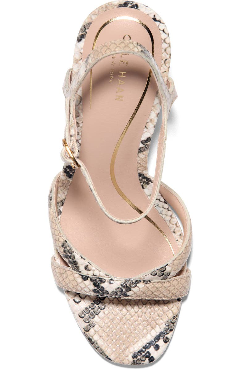 Cole Haan Constantina Ankle Strap Sandal, Alternate, color, Mojave Snake Print Leather