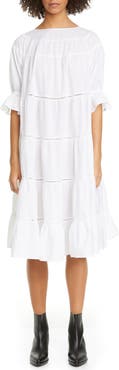 Merlette Paradis Open Tier Cotton Dress