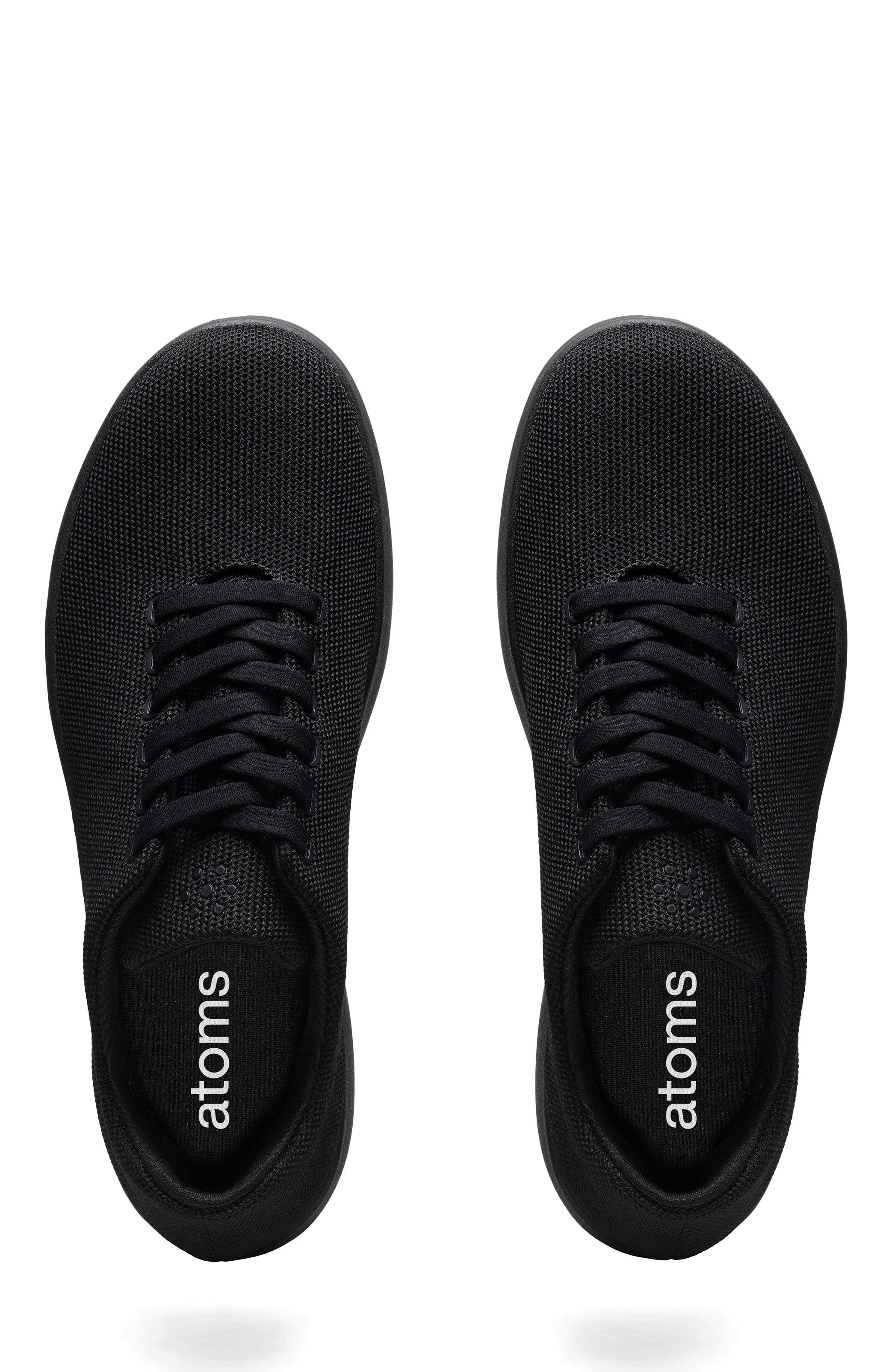 Atoms Model 001 Sneakers, Alternate, color, Black