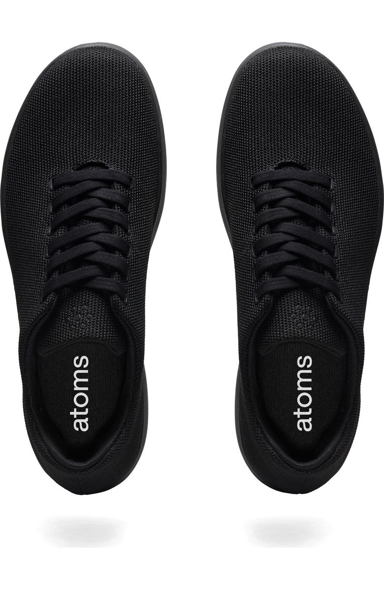 Atoms Model 001 Sneakers, Alternate, color, Black