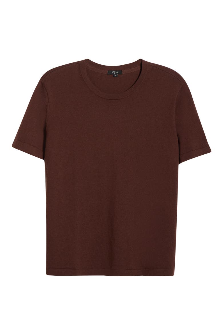 Cotton & Cashmere Top, Alternate, color, ESPRESSO