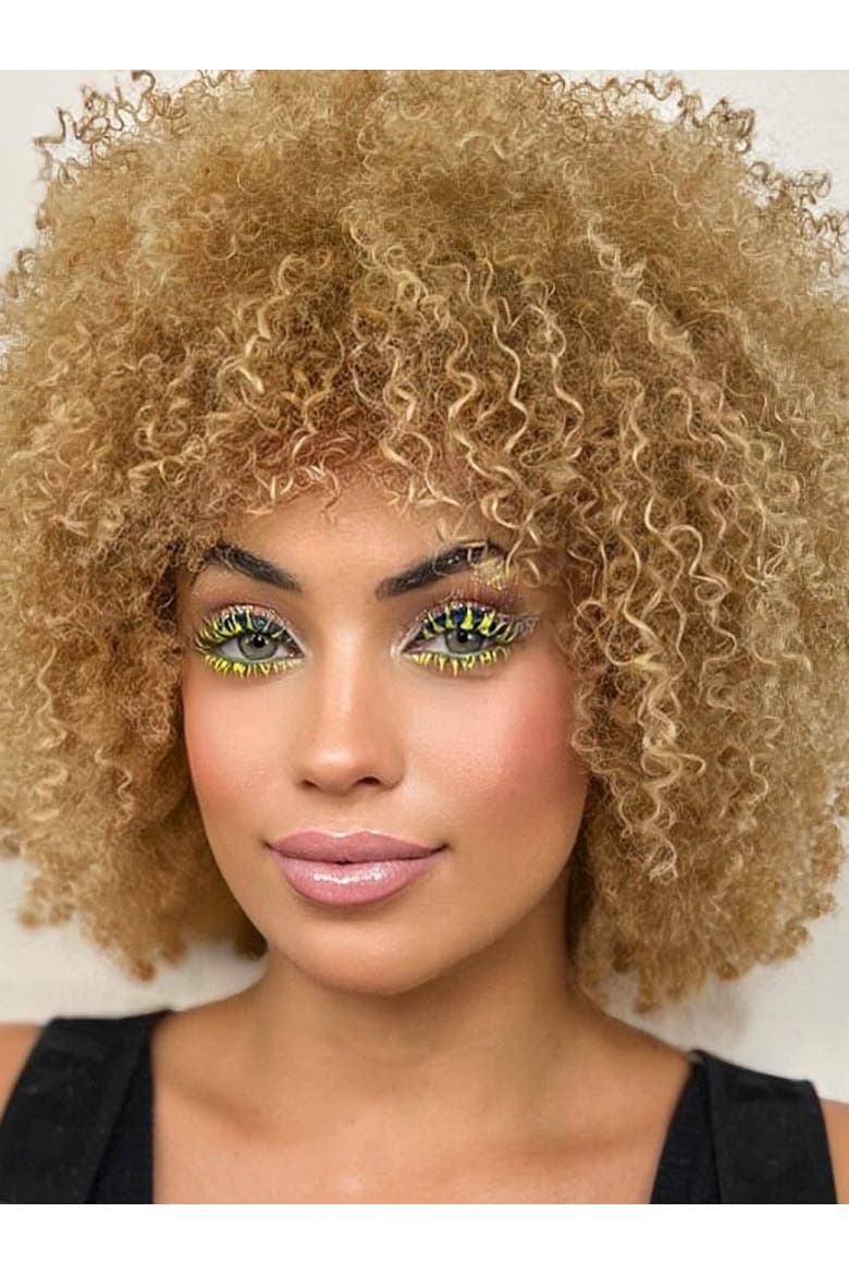 UV Vegan Mascara Blue, Alternate, color, Yellow