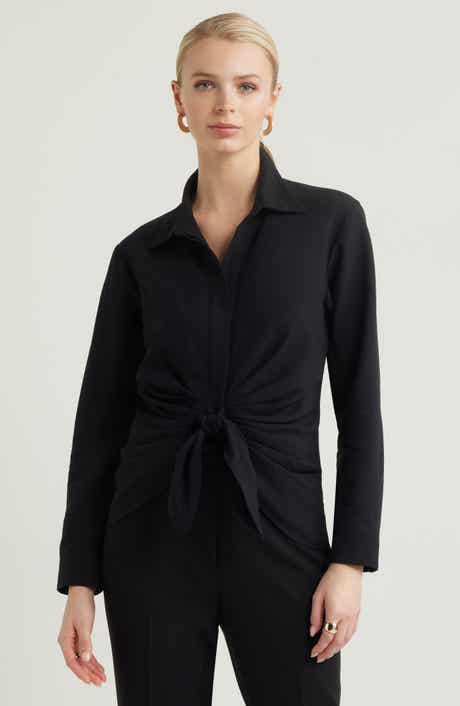 Nordstrom Tie Front Shirt