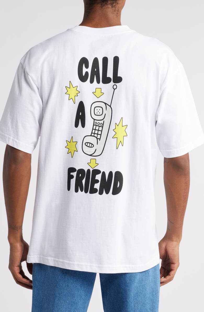 Action Figure Miles Telephone Cotton Graphic T-Shirt, Alternate, color, 