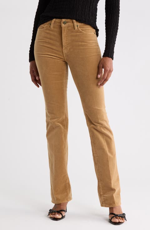 Le Mini Velvet Bootcut Pants