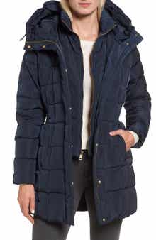 Cole Haan Hooded Down & Feather Jacket