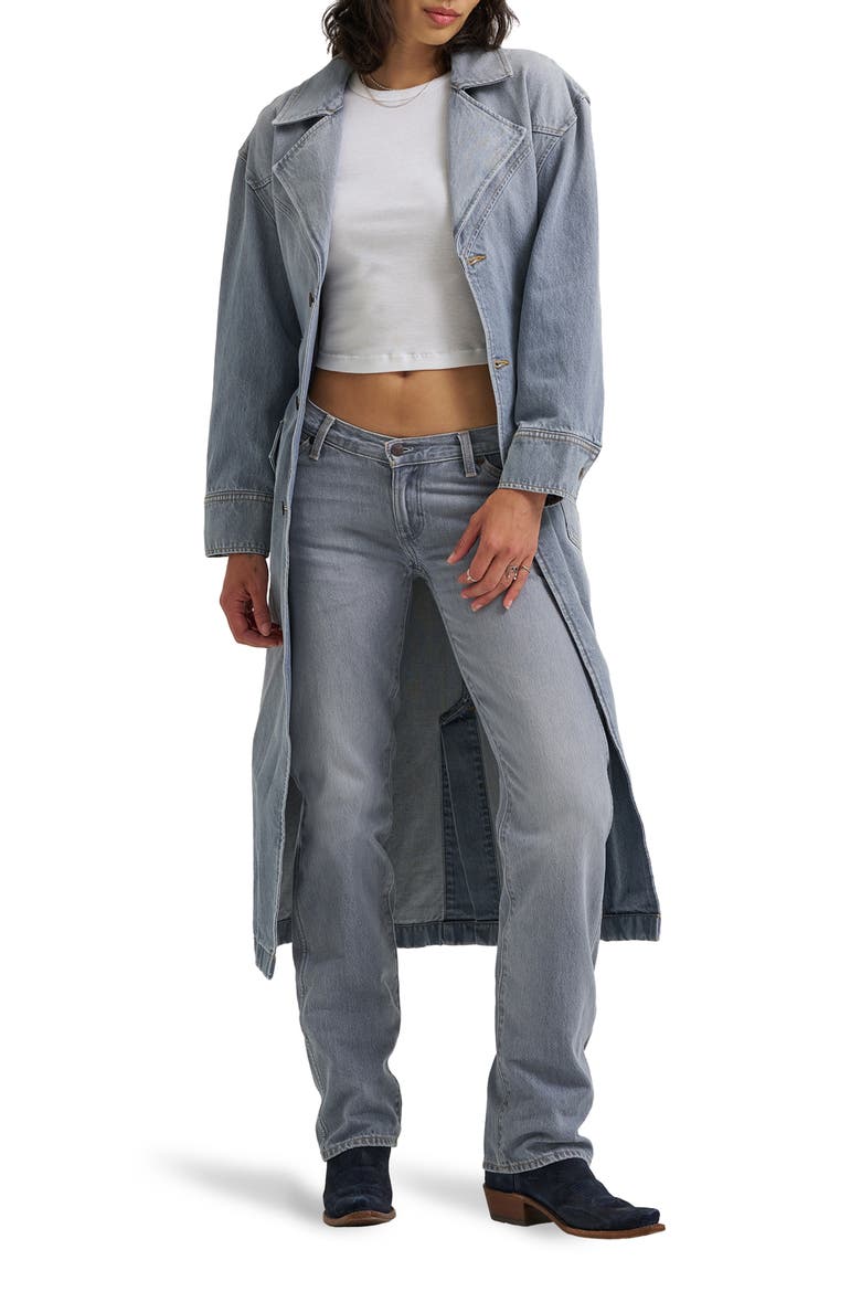 Cowboy Low Rise Straight Leg Jeans, Alternate, color, HAUTE HAZE