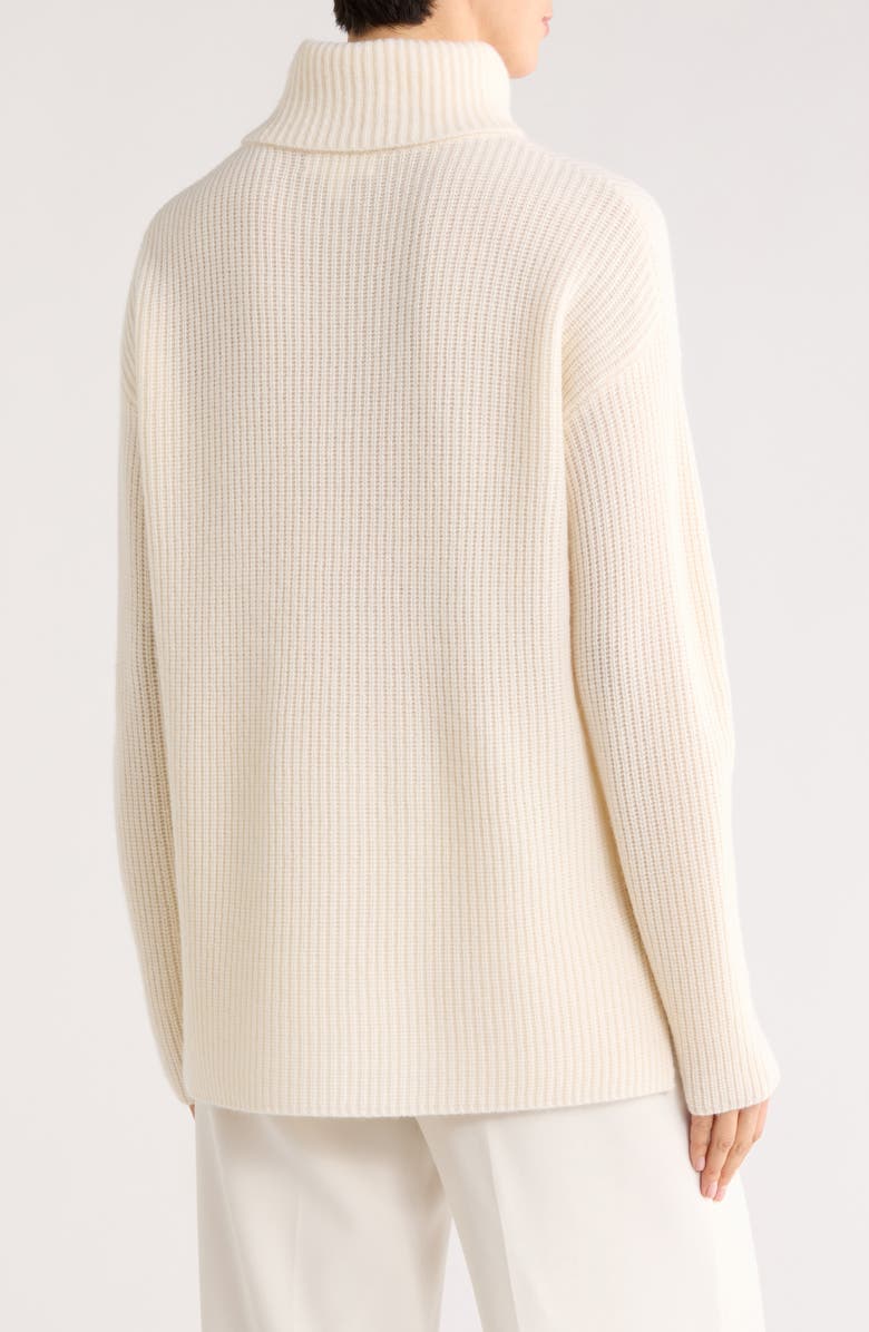 Nordstrom Wool & Cashmere Turtleneck Sweater, Alternate, color, Ivory Pristine
