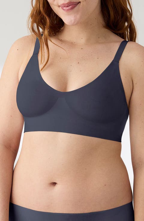 Soft Form V-Neck Adjustable Strap Bralette (Regular & Plus Size)