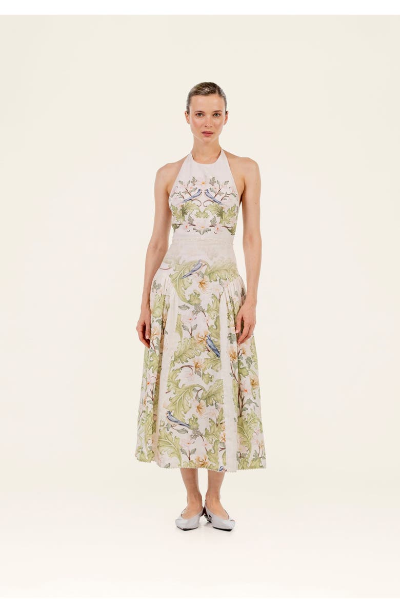 Agua by Agua Bendita Balsa Anhelo Maxi Dress, Alternate, color, Multicolor