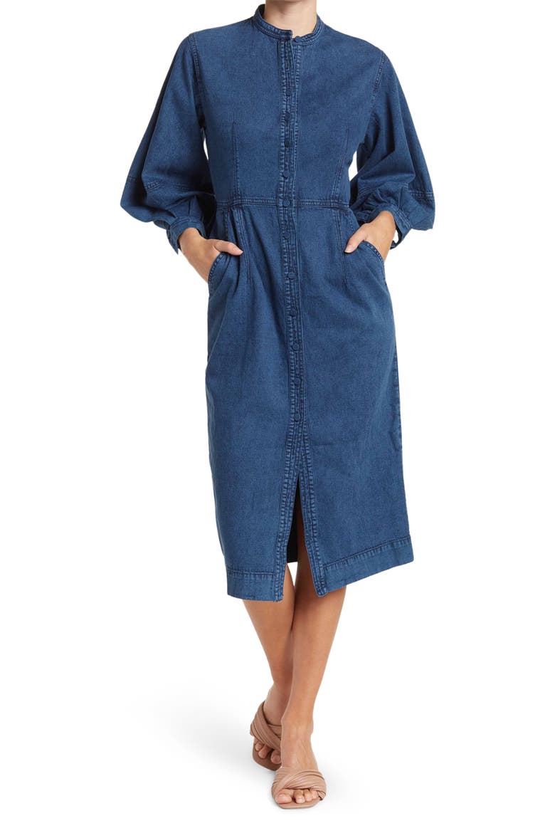 Tallula Dress, Main, color, MOONLIGHT BLUE