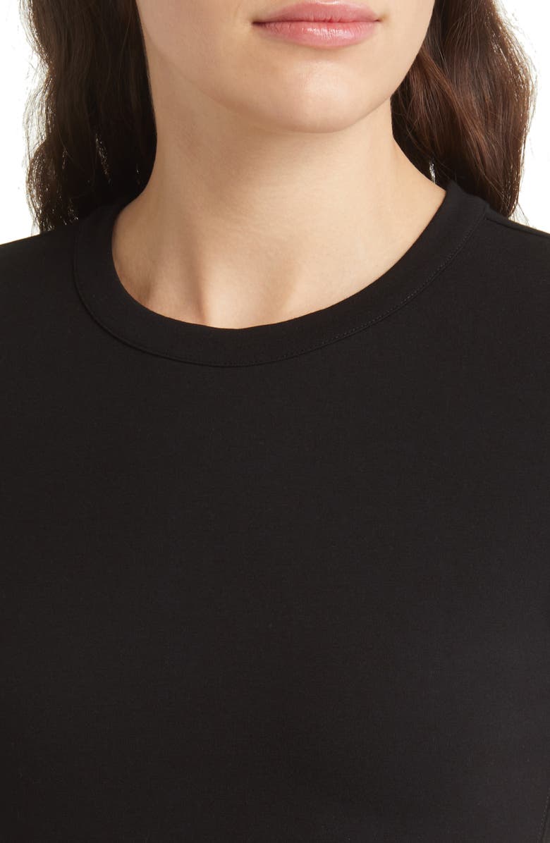 rag & bone Irina Ponte Crop T-Shirt, Alternate, color,