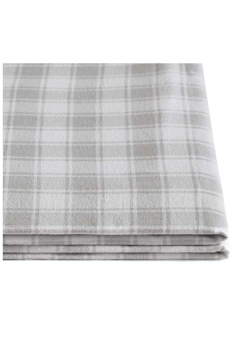 Mill Creek Plaid Flannel Sheet Set, Alternate, color, GREY