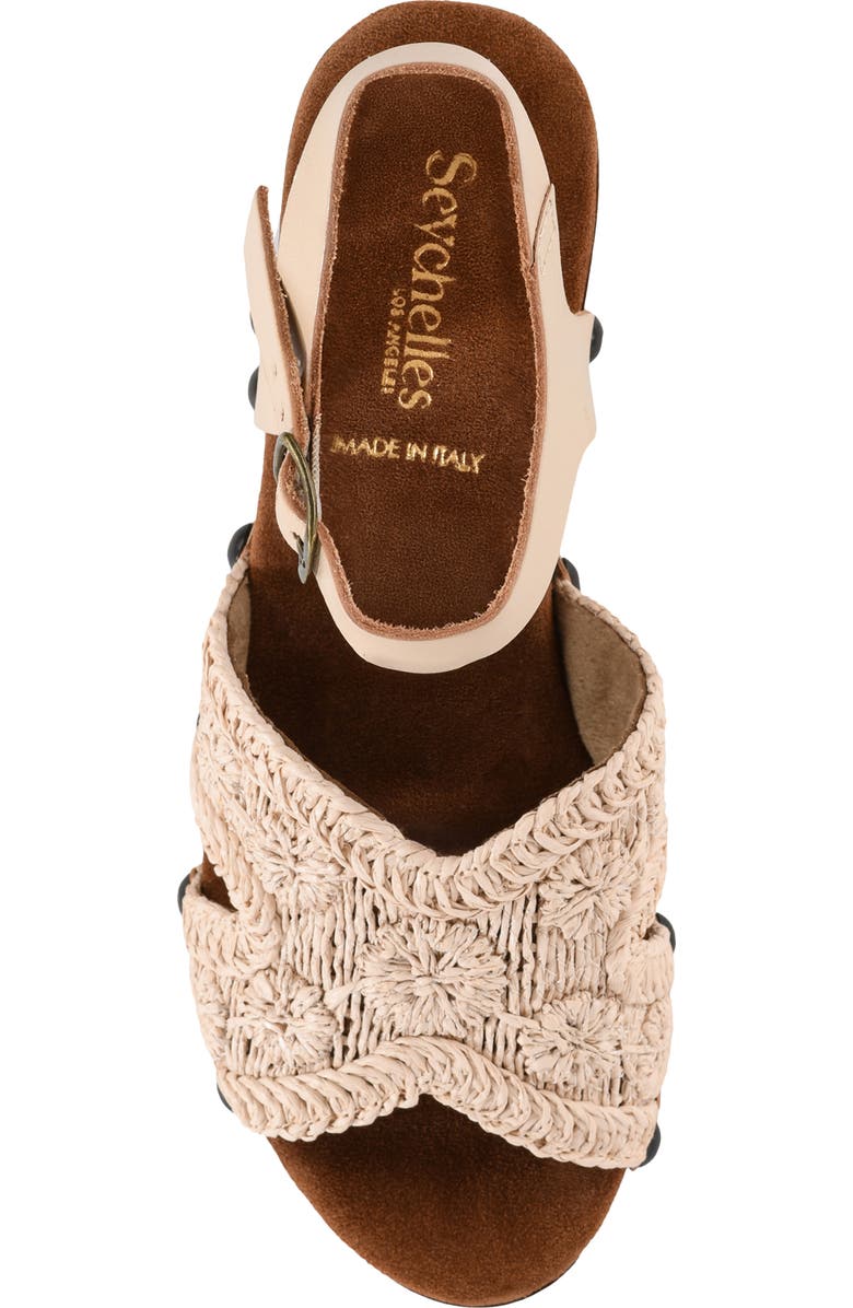 Seychelles Ravenna Ankle Strap Platform Sandal, Alternate, color, Natural