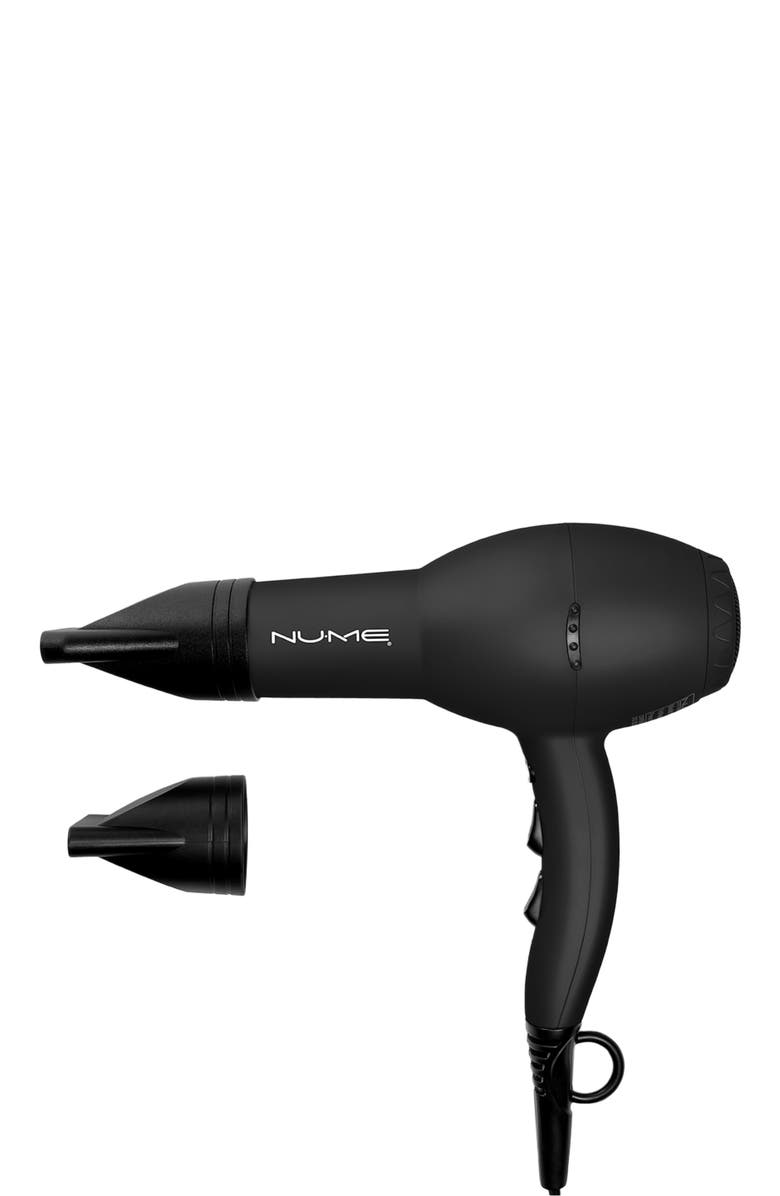NUME Signature Hair Dryer | Ionic fast-drying Blow Dryer, Main, color, Black