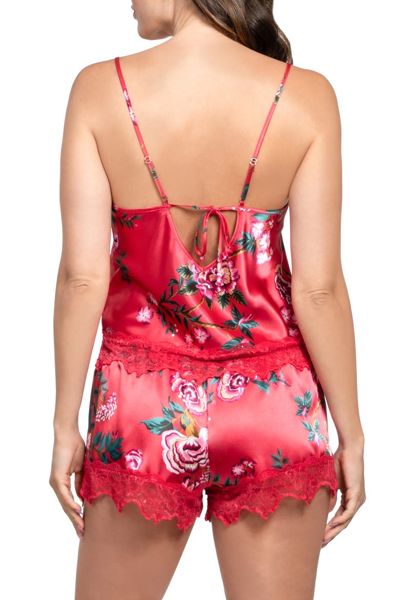 Phoenix Short Pajamas, Alternate, color, RED