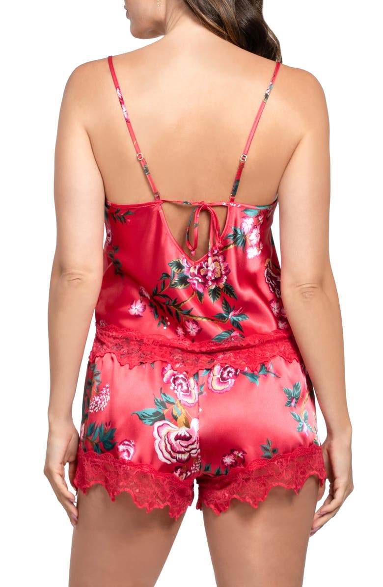 In Bloom by Jonquil Phoenix Short Pajamas, Alternate, color, Red