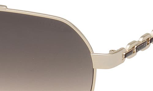 Guess 59mm Navigator Gradient Sunglasses In Multi